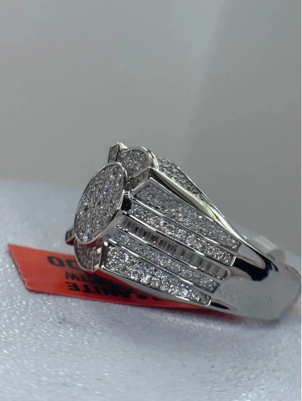 925 men’s ring size 11 Moissanite